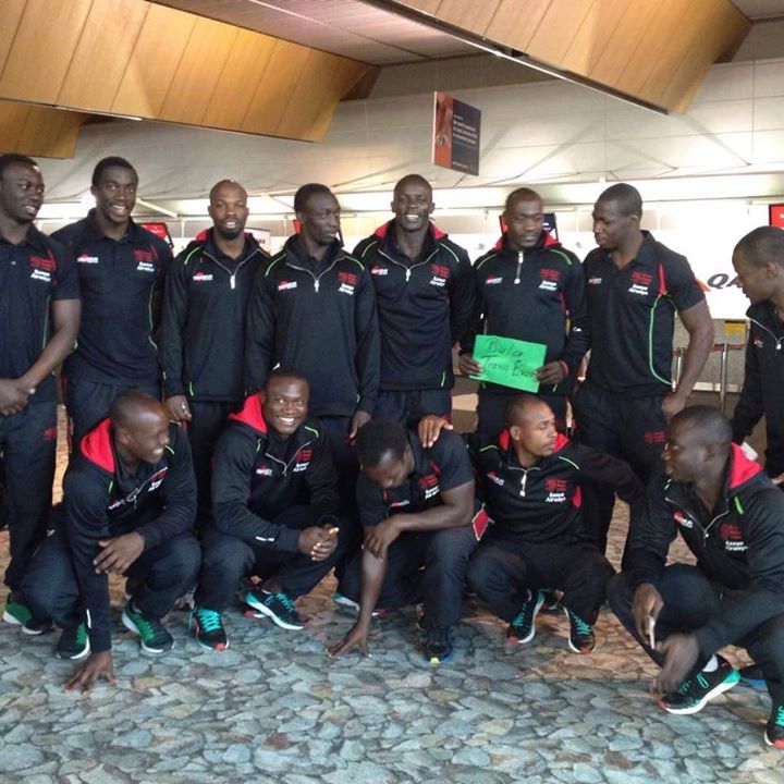 Kenya Sevens arrive at Las Vegas