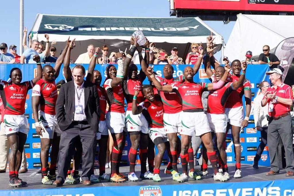 Kenya upsets Argentina to win the Bowl Final of USA sevens