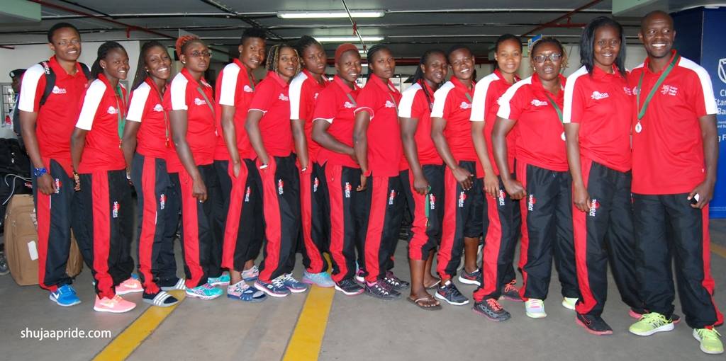 Kenya Lionesses triumphant arrival back in the country from Johannesburg