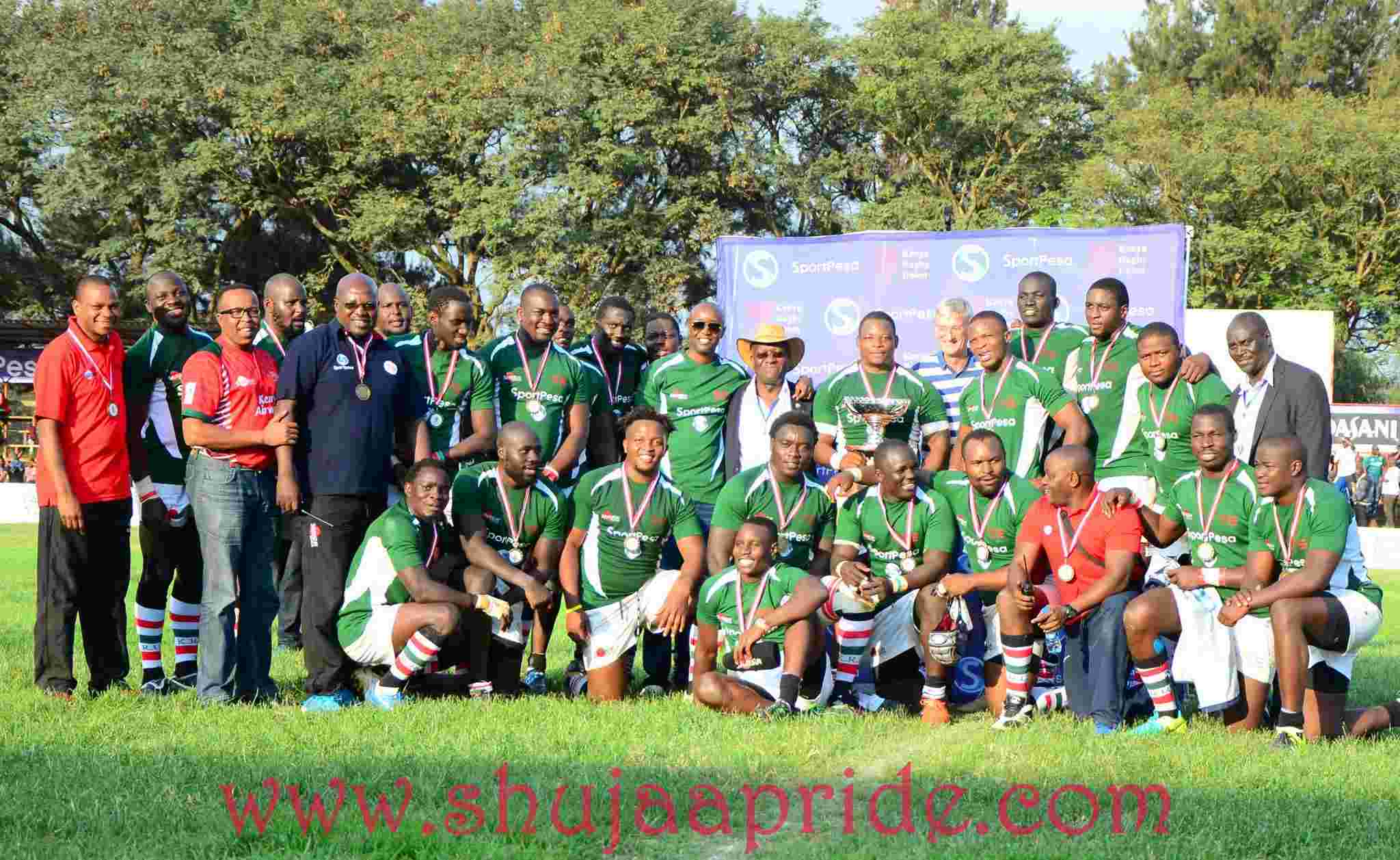 Kenya ranked 24th at World rugby standings