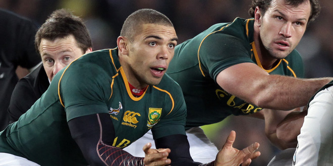 The Springbok squad for the Rugby Championship named