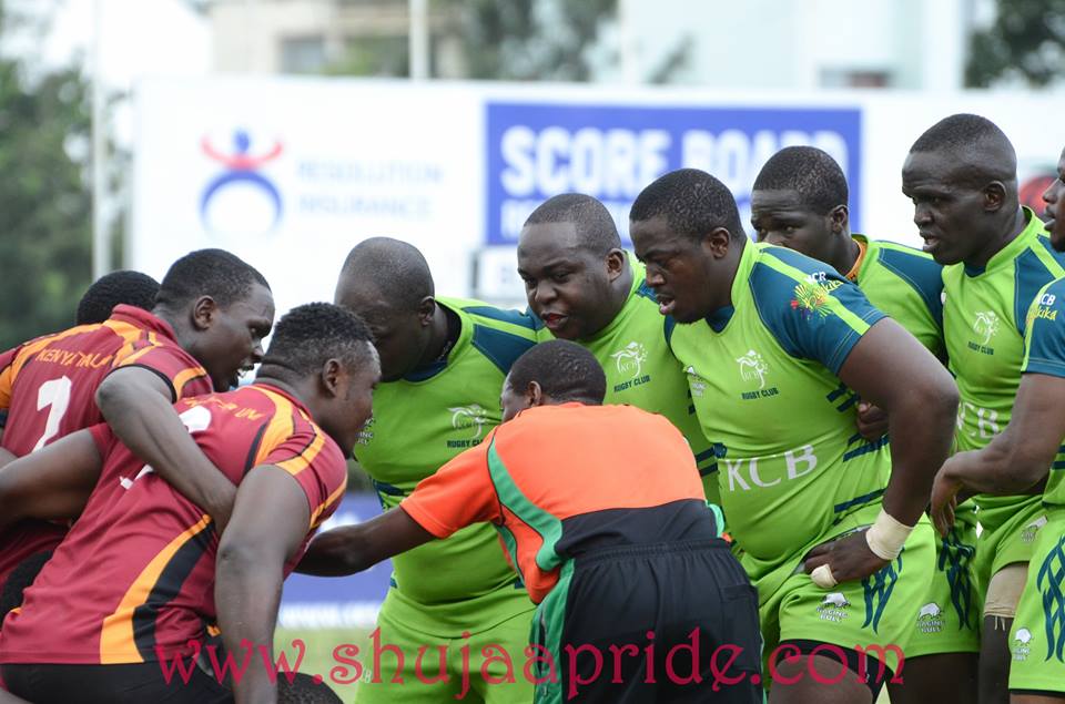 KCB RFC Team that will play Nakuru in #Floodies2016 semi final tomorrow