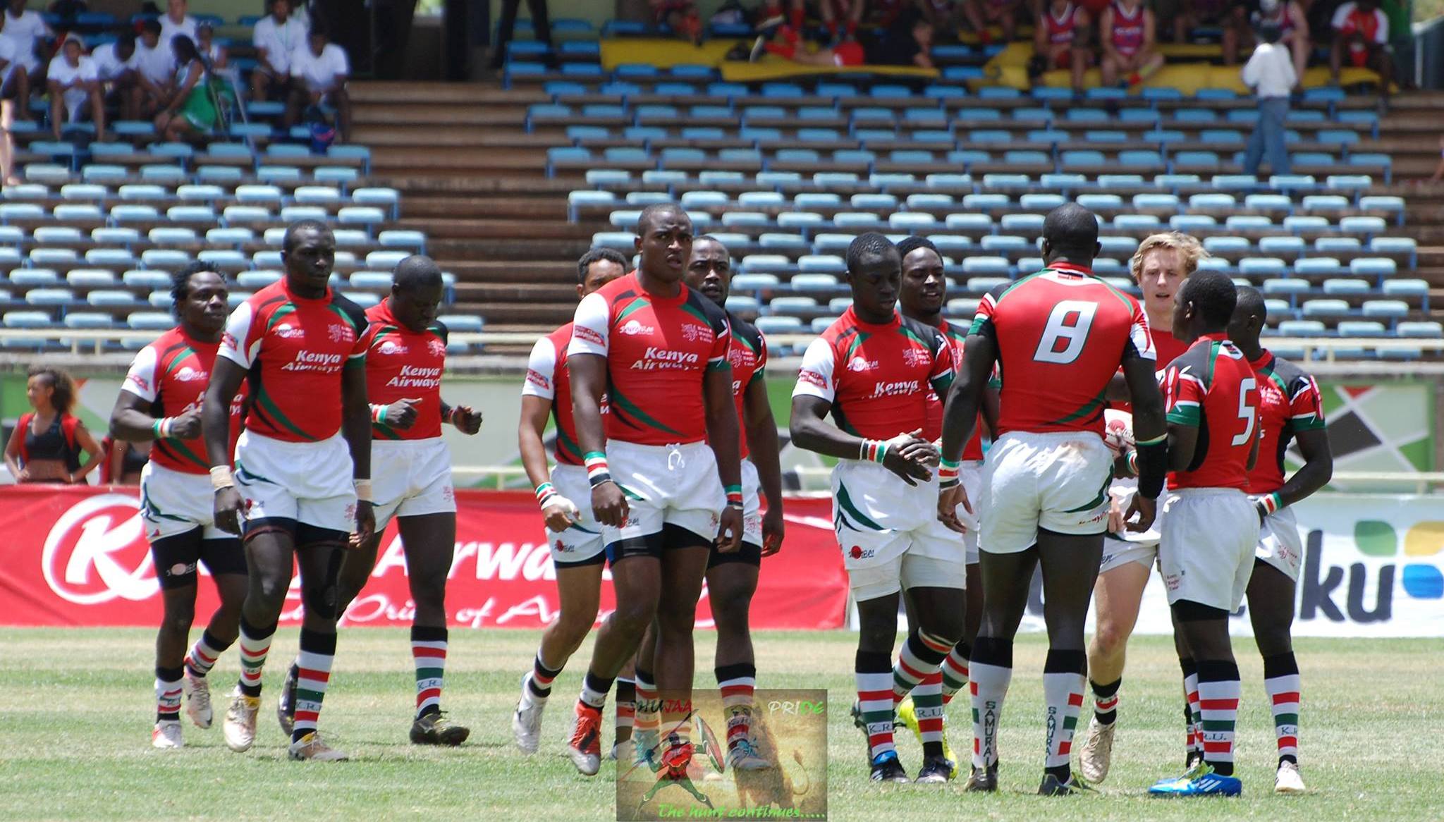 Kenya 7s Squad for dubai 7s and cape town 7s