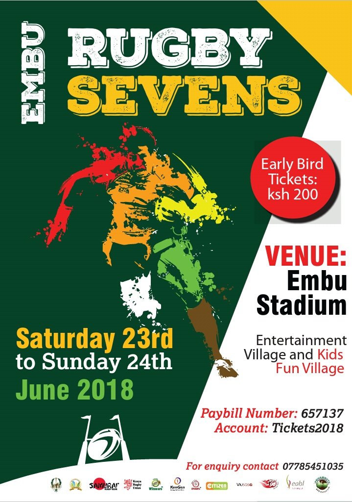 Embu sevens 2018 pools